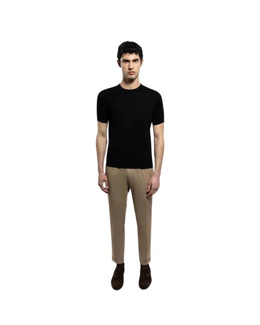 Drumohr Black T-Shirts for men