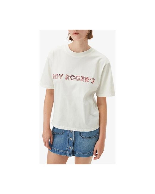 Roy Rogers White T-Shirts