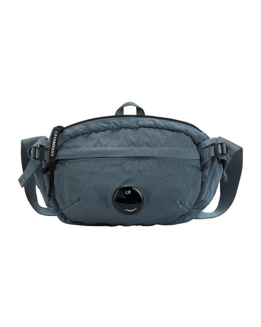 C P Company Blue Bum Bags for men