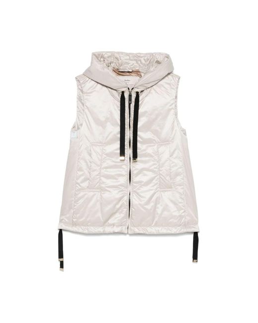 Max Mara White Vests