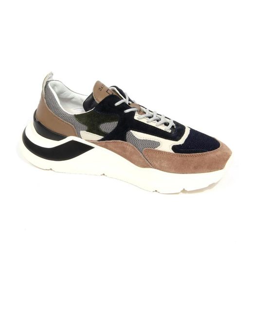Date Blue Sneakers for men