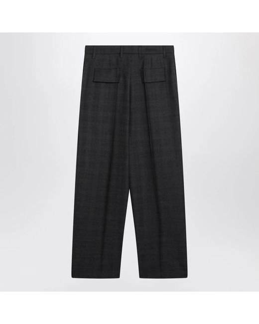 Prada Black Wide Trousers
