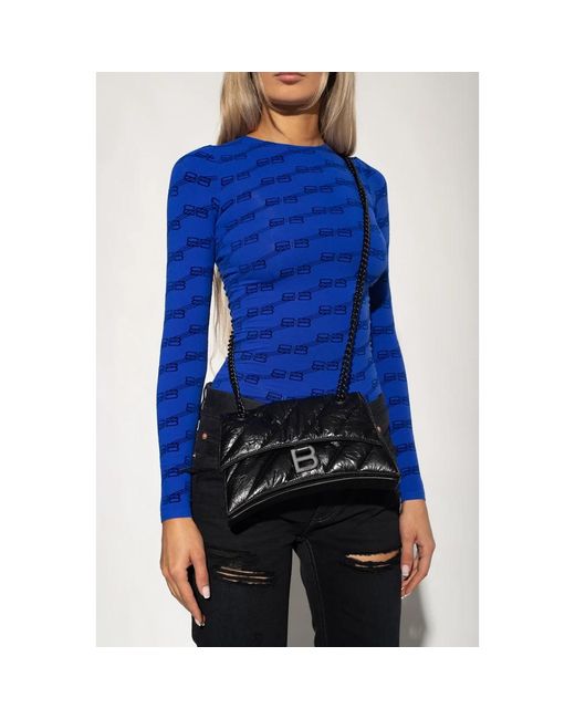 Balenciaga Black Cross Body Bags