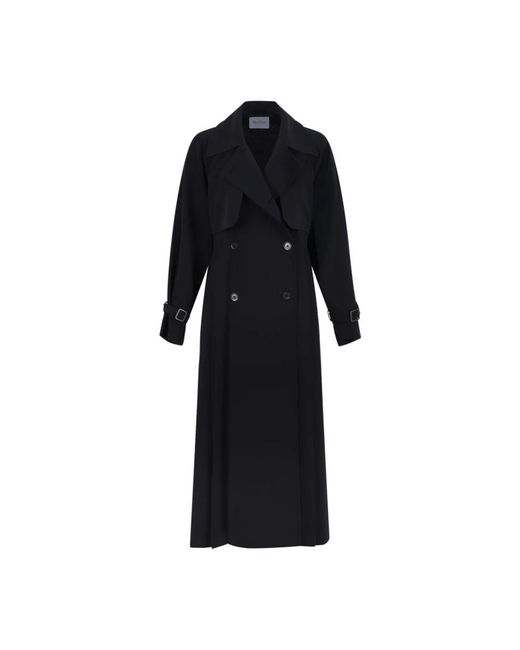 Max Mara Black Trench Coats