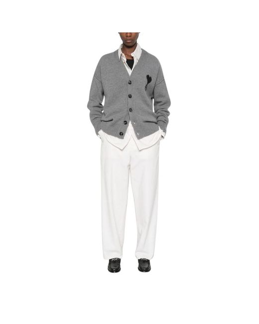 Cardigans AMI de color Gray