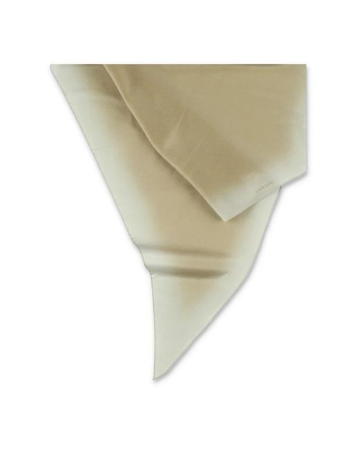 Lardini Green Silky Scarves for men