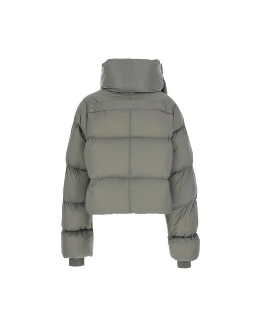 Rick Owens Gray Down Jackets