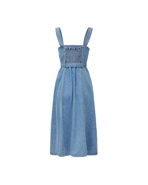 Salsa Jeans Blue Midi Dresses