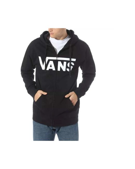 Vans Klassischer zip hoodie in Black für Herren