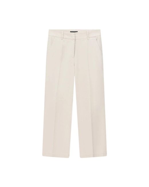 Cambio Natural Straight Trousers