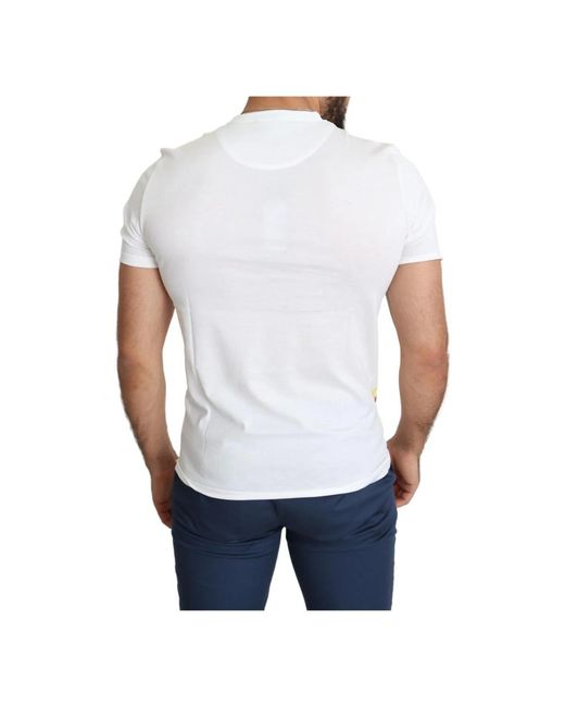 Dolce & Gabbana Valentine print crew neck t-shirt in White für Herren