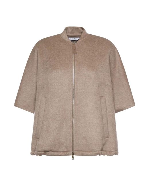 Max Mara Brown Light Jackets