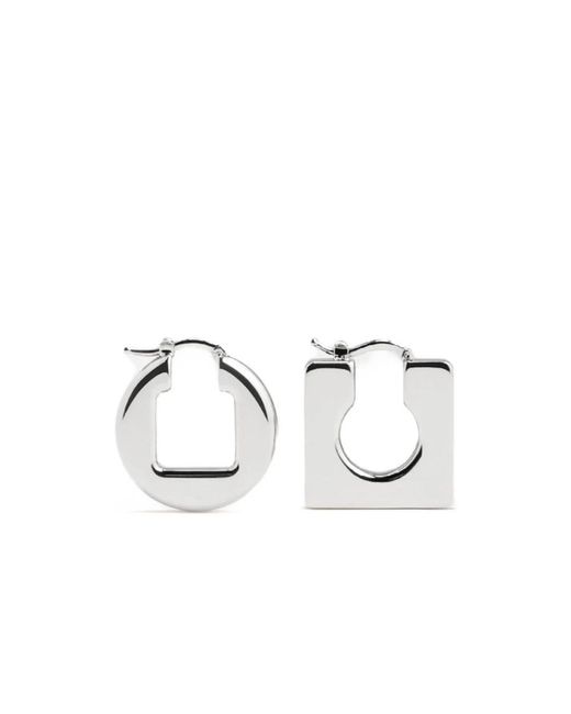 Earrings Jacquemus en coloris Metallic
