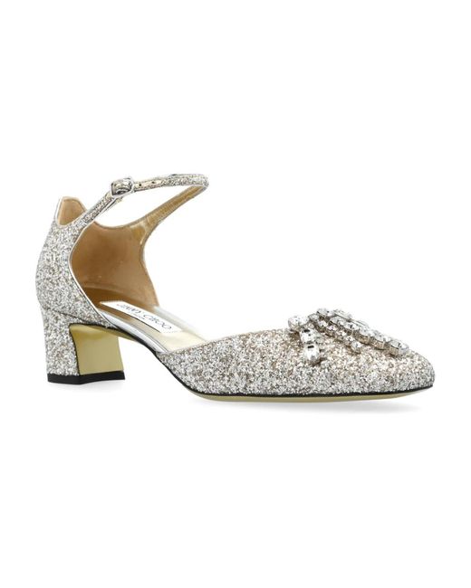 Pumps di Jimmy Choo in Metallic