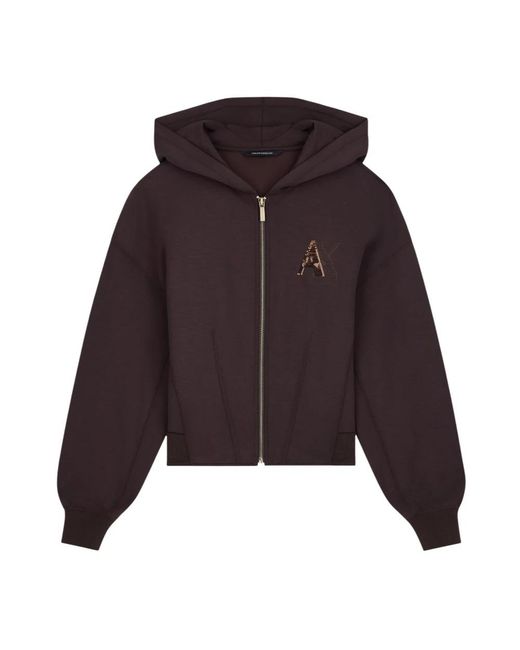 ARMANI EXCHANGE Purple Zip-Throughs