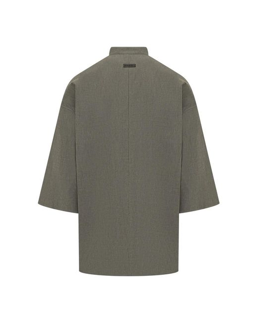 Fear Of God Gray Polo Shirts for men