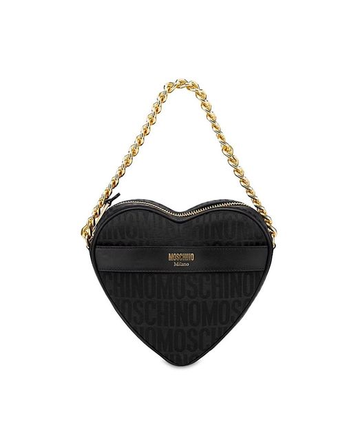 Moschino Black Shoulder Bags