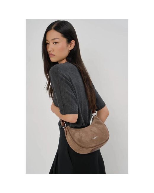 Lancaster Gray Shoulder Bags