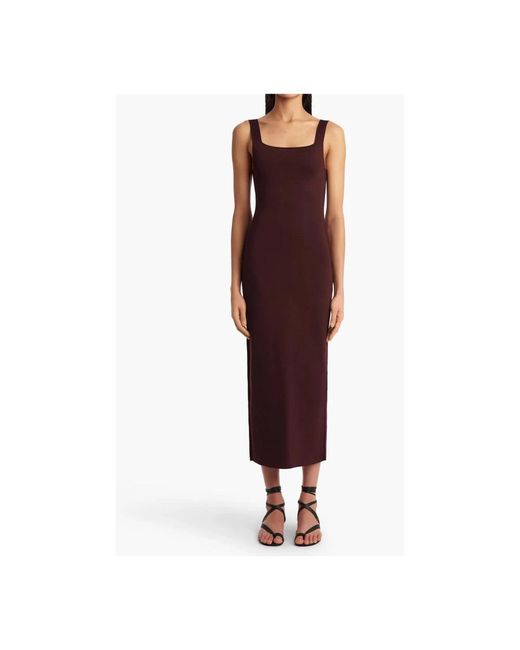 Khaite Midi Dresses in het Purple