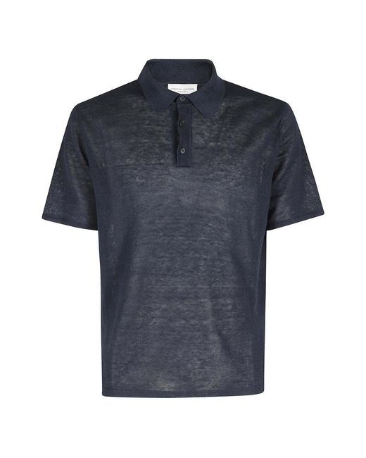 Roberto Collina Blue Polo Shirts for men