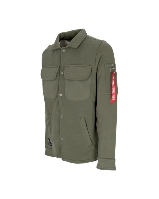 Alpha Industries Green Light Jackets for men
