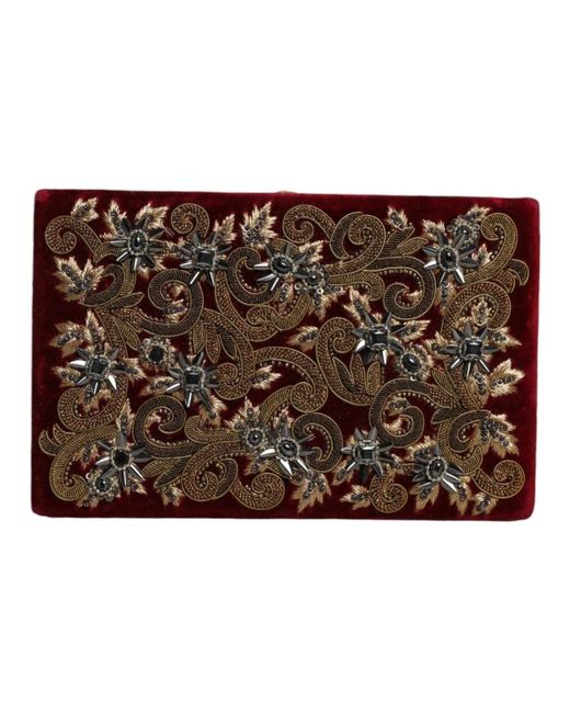 Clutches di Dolce & Gabbana in Brown