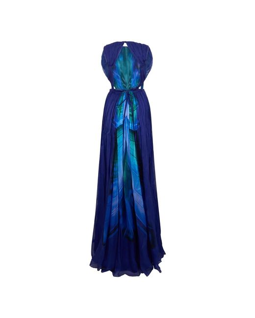 Alberta Ferretti Blue Gowns