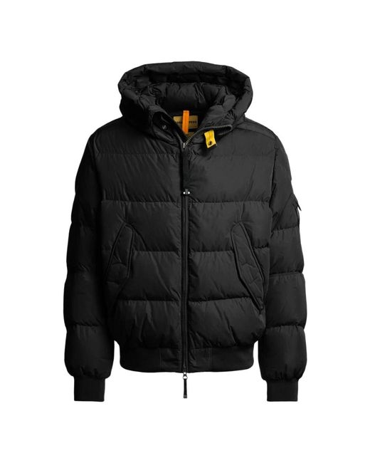 Parajumpers Black Down Jackets for men