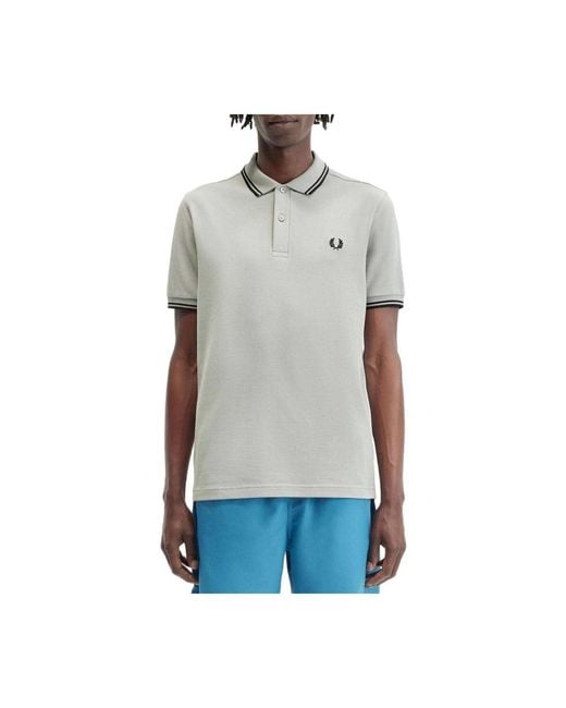 Fred Perry Gray Polo Shirts for men