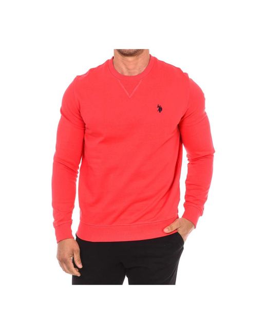 U.S. POLO ASSN. Red Sweatshirts for men