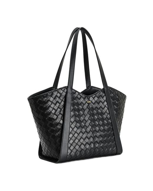 JW PEI Black Shopping Bags
