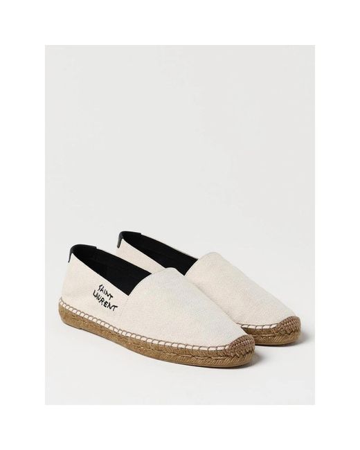 Saint Laurent Natural Espadrilles