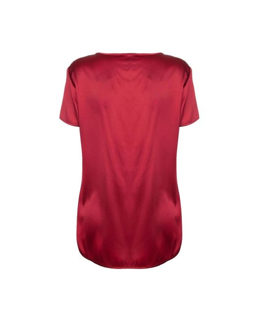 Max Mara Red Blouses