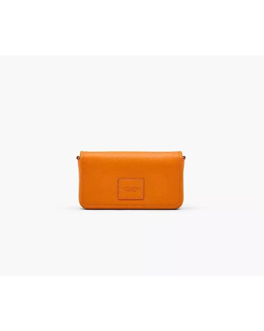 Marc Jacobs Orange Tangerine leder mini crossbody tasche