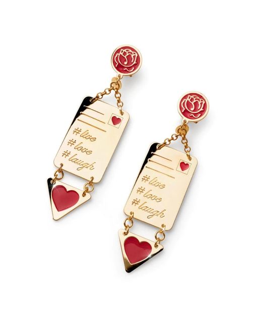 Earrings Braccialini de color Metallic