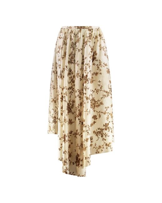 Midi Skirts di Uma Wang in Metallic
