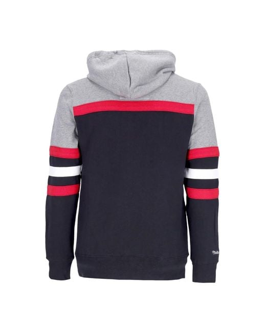Mitchell & Ness Hoodies in het Blue voor heren