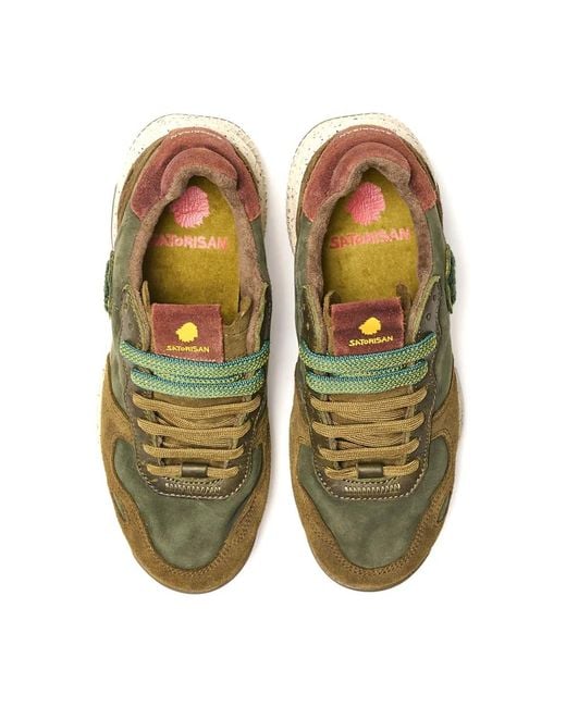 Satorisan Green Sneakers for men