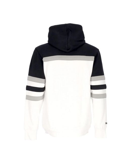 Mitchell & Ness Hoodies & Sweatvesten ,Wit ,Katoen Nhl Head Coach Hoodie Los Angeles Kings in het Black voor heren