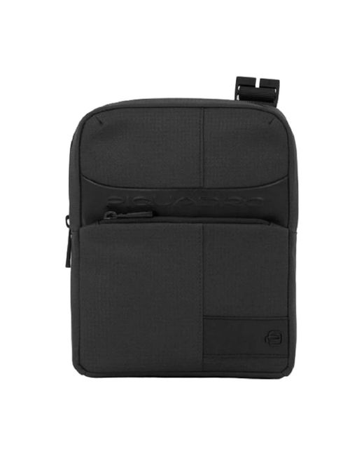 Piquadro Black Cross Body Messenger for men