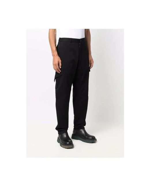 Trousers > straight trousers Moncler pour homme en coloris Black
