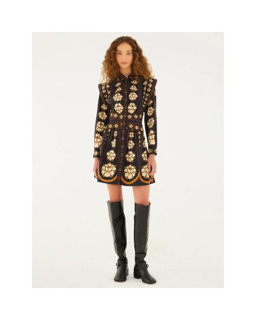 Shirt Dresses Farm Rio en coloris Brown