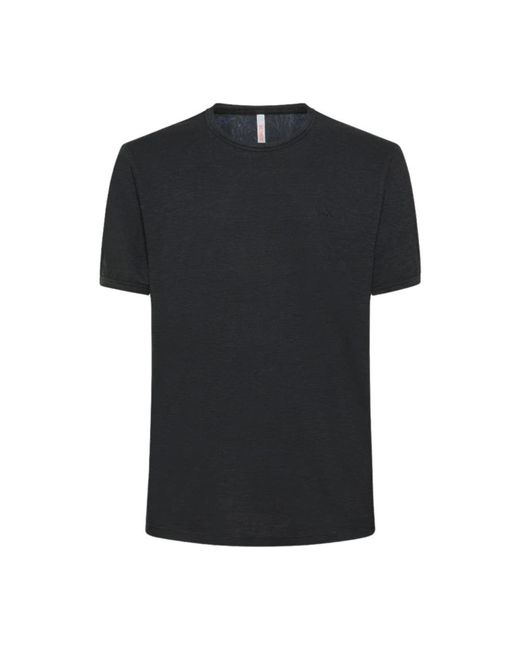 Sun 68 Black T-Shirts for men