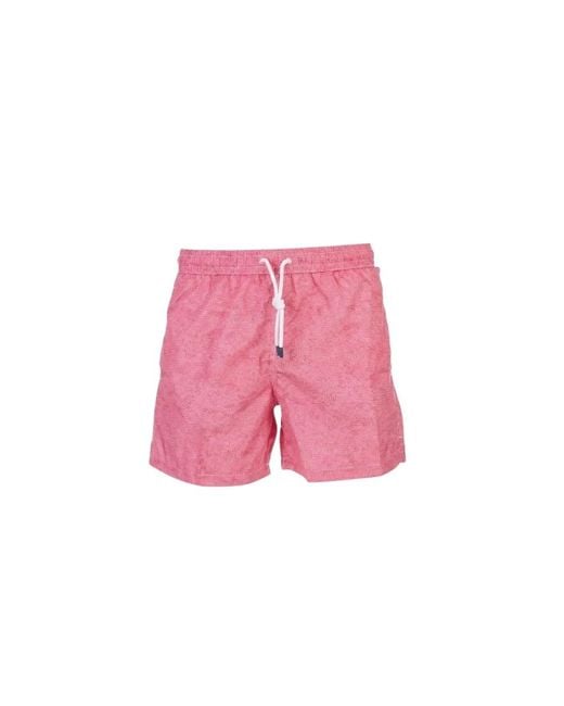 Fedeli Pink Beachwear for men