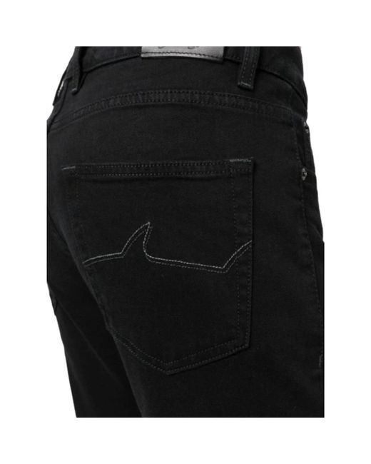 Paul & Shark Black Slim-Fit Jeans for men
