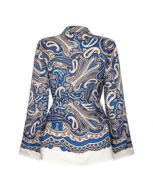 P.A.R.O.S.H. Blue Kimonos