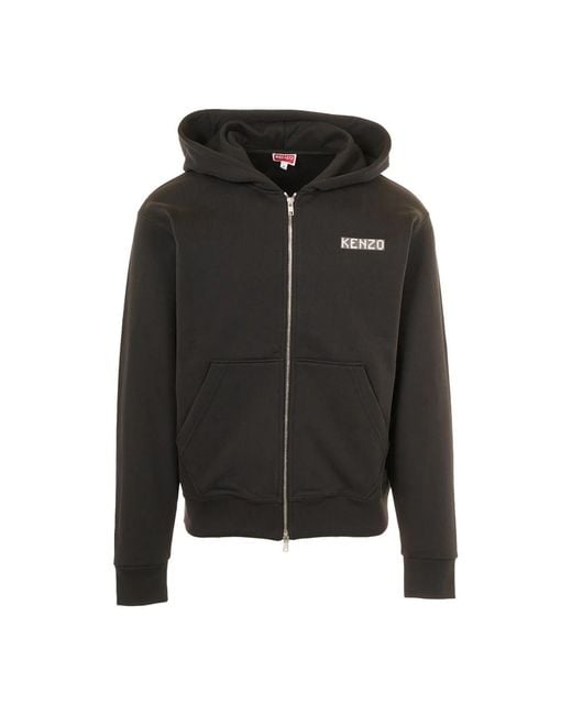 Zip-Throughs di KENZO in Black da Uomo