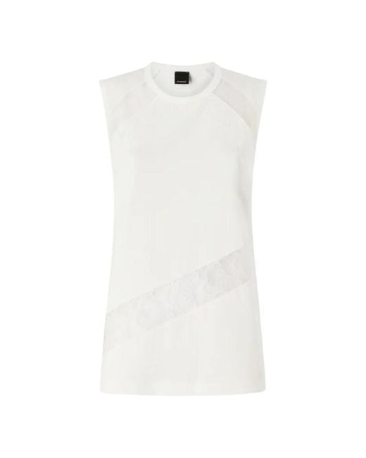 Pinko White Blouses