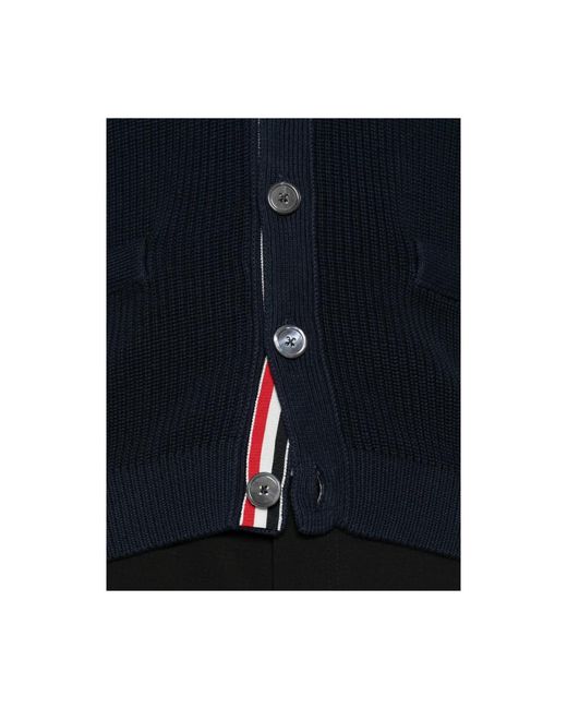 Cardigans Thom Browne pour homme en coloris Blue