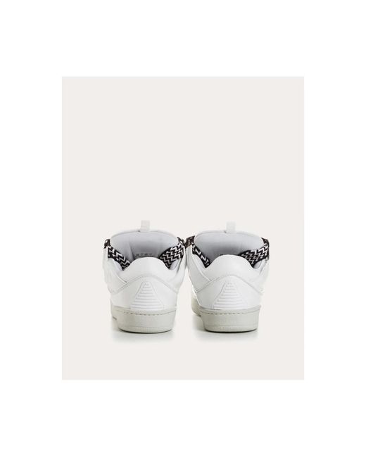 Lanvin Future curb sneakers in White für Herren